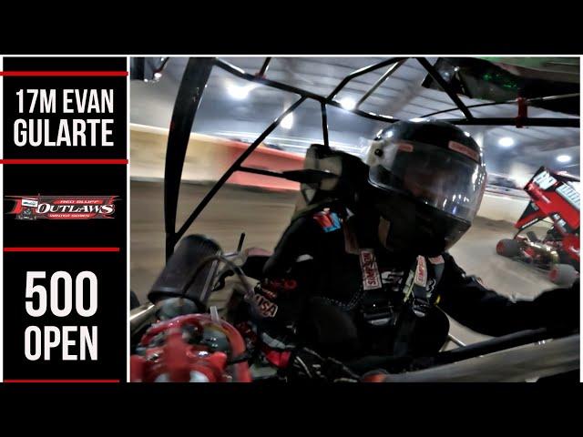 Evan Gularte's Onboard Impressive Performance at Red Bluff Outlaws - March 2, 2024