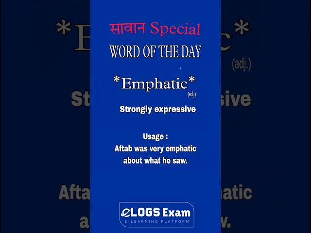 Word of the day #english #englishgrammar #competitiveexams #ssc #vocaboftheday #school #video