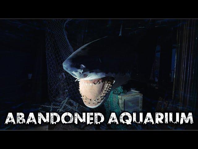 Exploring THE ABANDONED Aquarium - Everything left inside!