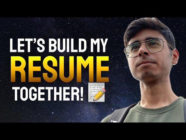 Your Resume is Confusing for Employers? | Build Standard Resume for Placements in 10 mins