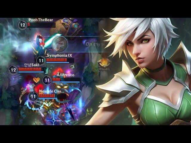 Wild Rift Riven Baron Lane Gameplay The Carry