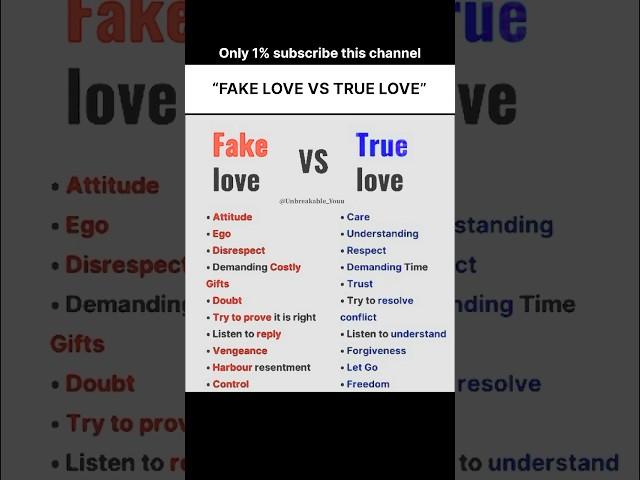 “Real Love Is Rare! ”