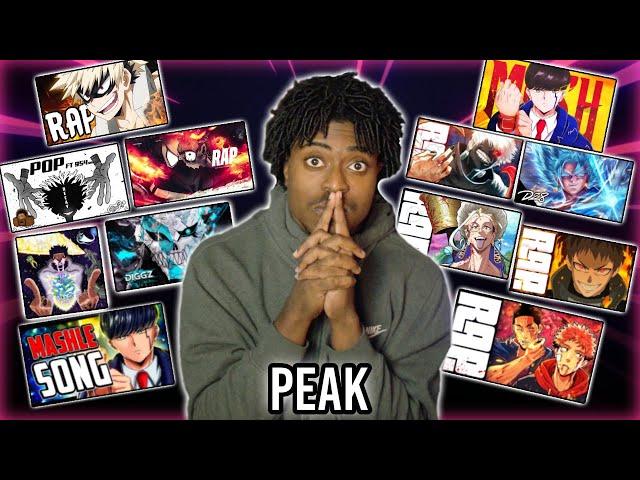 Absolute..... CINEMA!!!! | Mike Reacts to Anime Songs!!! | Pt.5