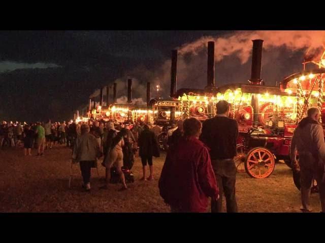 The Magic Of The Great Dorset Steam Fair At Night