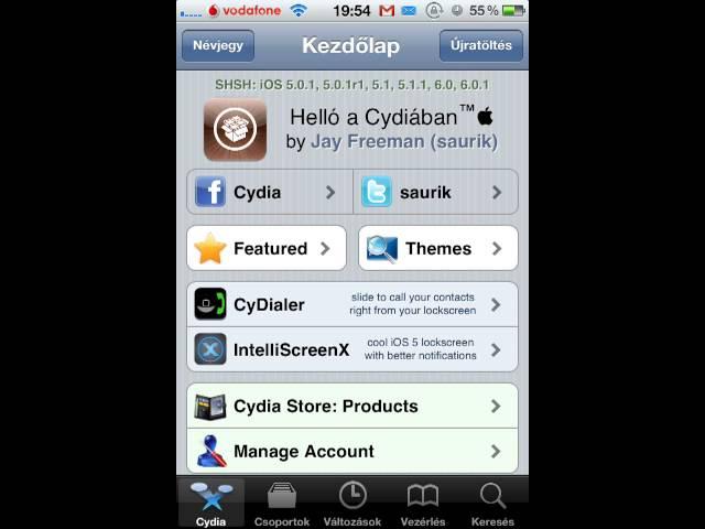 iOS 6.0-6.0.1 Cydia