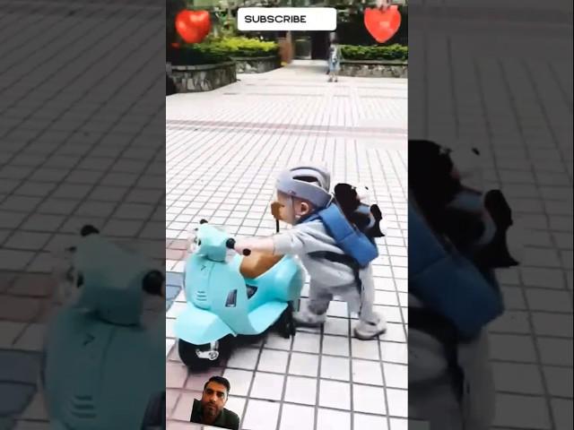 Scooter drive game #baby #cute #funny #rider #sports #gameplay