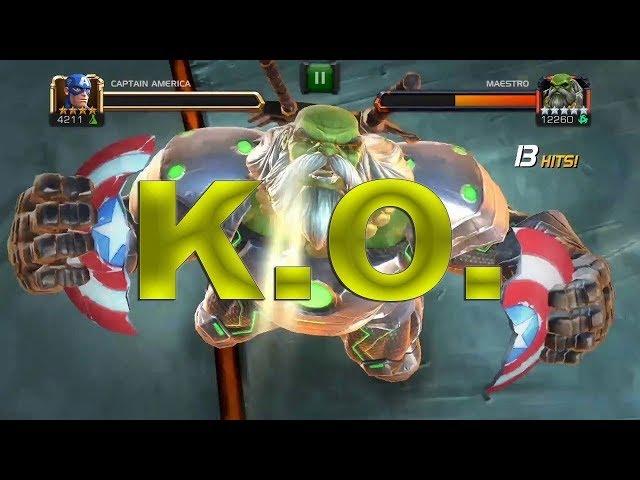 Marvel Contest of Champions All Special Moves Attack Knockouts