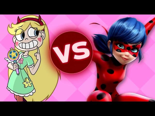 STAR BUTTERFLY VS LADYBUG BATALLA DE RAP EN ESPAÑOL #LadyBugVsStarButterfly #EpicRap