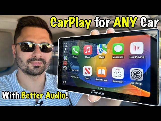 Better Audio Quality Wireless CarPlay  - CARPURIDE W901 Pro