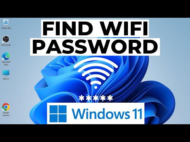 How to Find WiFi Password on Windows 11 Computer