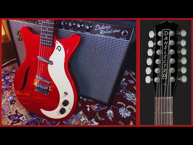 Danelectro 59 Vintage 12 String Electric Guitar | Complete Demo/Test 