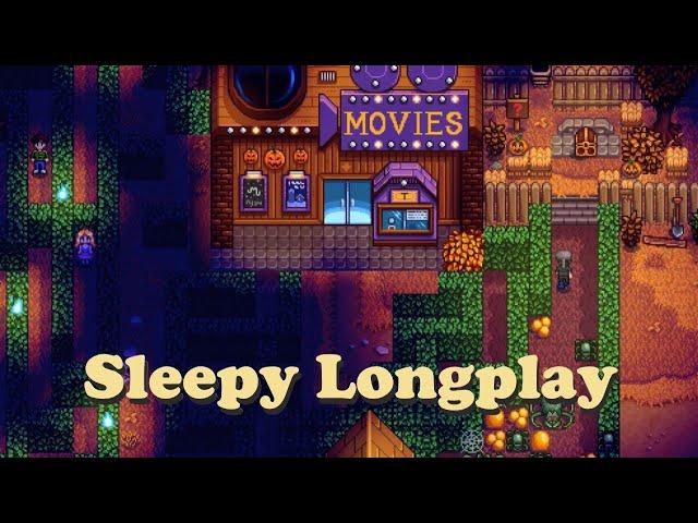 Stardew Valley 1.6 Longplay | Fall Y2 | Skull Cavern Diving & Doing Qi's Quests (No Commentary)