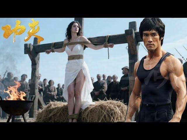 A girl faces execution by fire, but a kung fu young man bravely battles to save her.