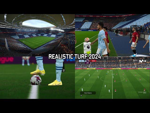 REALISTIC TURF 2024 - SIDER & CPK - PES 2021 & FOOTBALL LIFE