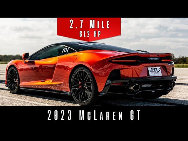 2023 McLaren GT | Top Speed Test