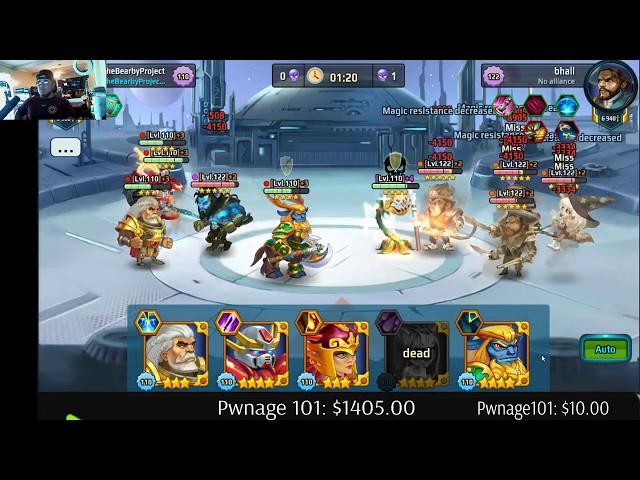 The Best Arena Team BAHA Battle Arena Heroes Adventure