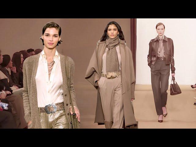 Ralph Lauren New York Fashion Fall 2024 Winter 2025 | Clothing and accessories