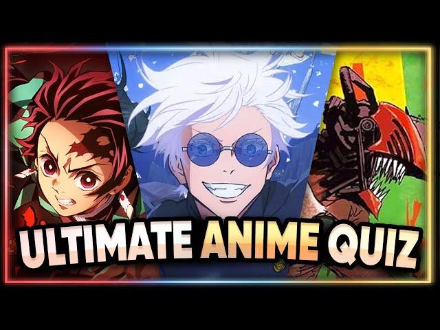 ULTIMATE ANIME QUIZ | Openings, Pasta, Emoji and More!  