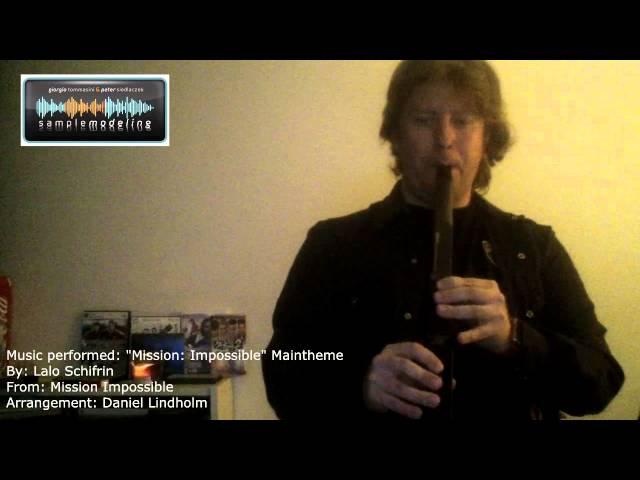 Bass Flute Mission Impossible - Sample Modeling in collaboration with Audio Modeling