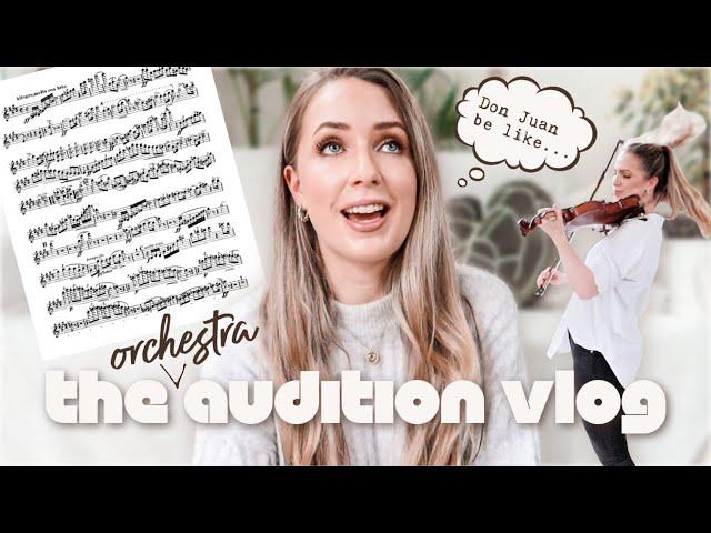 I auditioned for another orchestral job... and it was a RIDE!