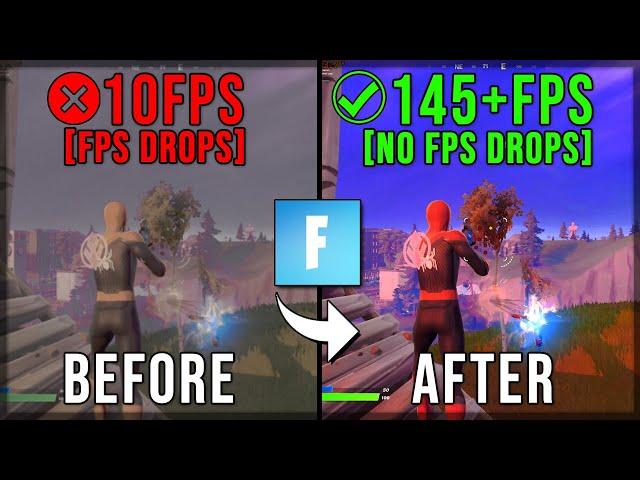 How to FIX FPS DROPS in FORTNITE CHAPTER 3 SEASON 1!