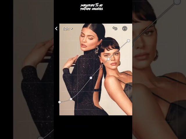 How KYLIE JENNER Edits Instagram Pictures | Billionaire Preset | Lightroom Mobile Presets #shorts