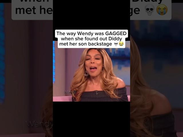 Wendy Williams reacts to Sean Combs mentioning her son, Kevin