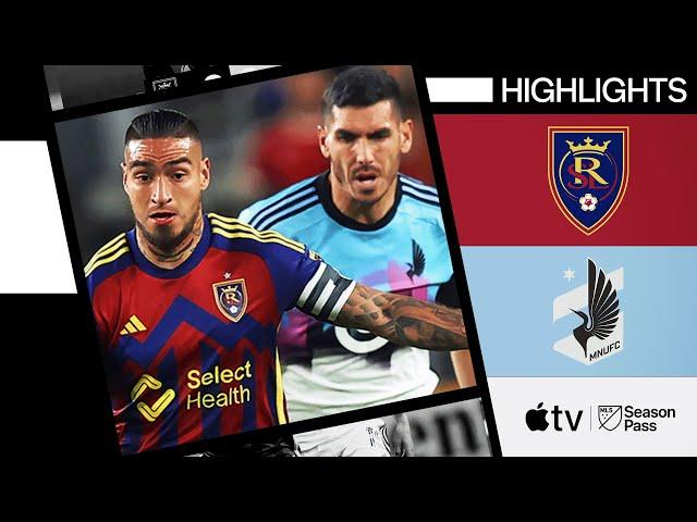 Real Salt Lake vs. Minnesota United | Full Match Highlights | October 02, 2024