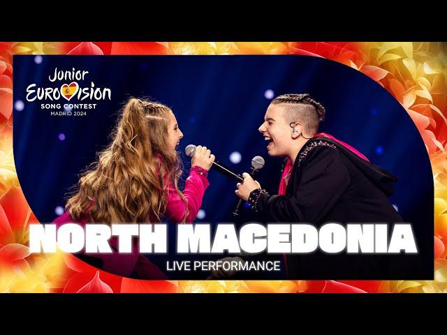 Ana & Aleksej - Marathon (LIVE) | North Macedonia  | Junior Eurovision 2024 | #JESC2024