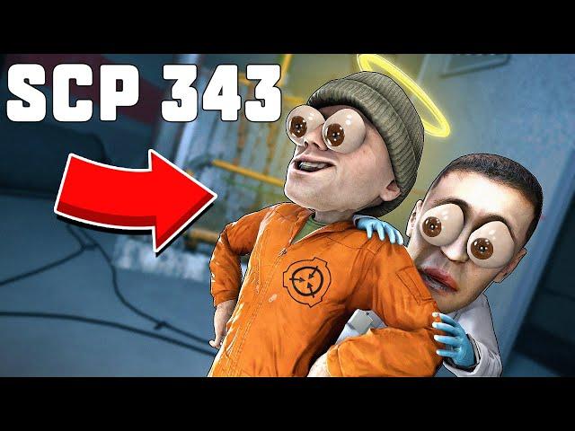 SCP-343 (БОГ) СПАСАЕТ УЧЁНЫХ В SCP: SECRET LABORATORY!