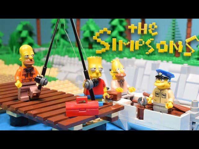 "The Fishing trip" Lego Simpsons Animation