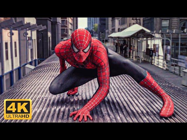 Spider-Man 2 - Train Fight Scene | 4K ULTRA HD