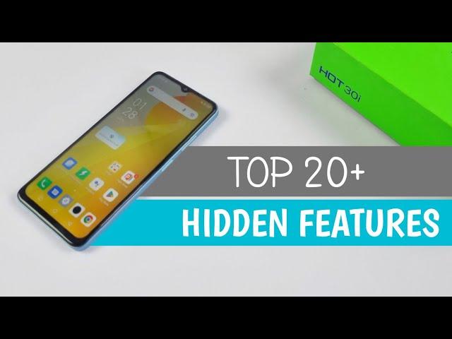 Infinix Hot 30i Top 20+ Amazing Hidden Features | Tips Tricks & hidden Settings Hot 30i