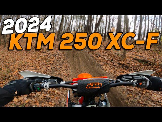 2024 KTM 250 XC-F First Ride & Impressions