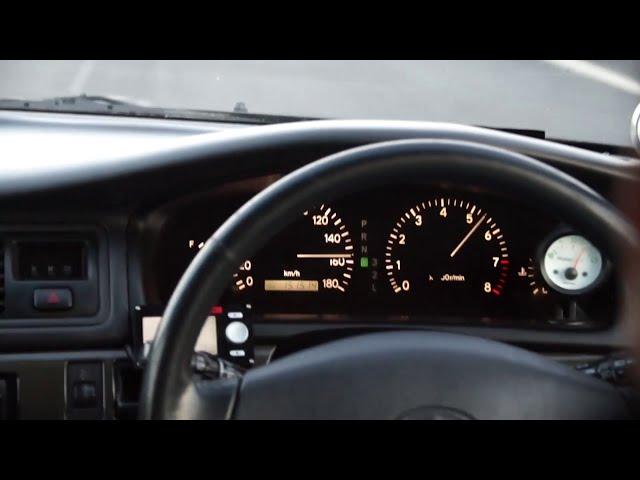 Разгон: Toyota Chaser (2JZ-GTE) - roll 20-180 km/h