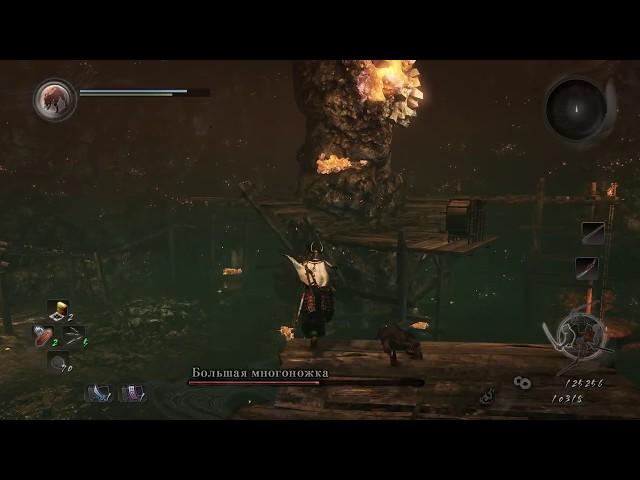 Nioh: Большая многоножка.