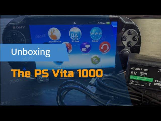 Unboxing PS Vita PHAT 1000 Model | OFW: 3.60 |