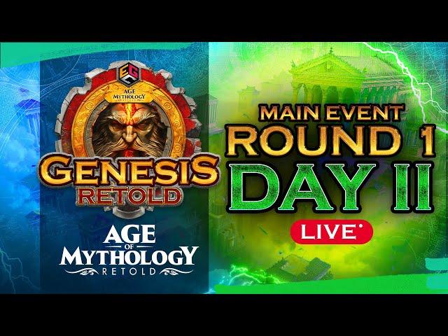 GENESIS Retold | $15,000 | Main Event - Day 2 | !WTC2