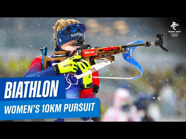 Biathlon - Women's 10km Pursuit | Full Replay | #Beijing2022