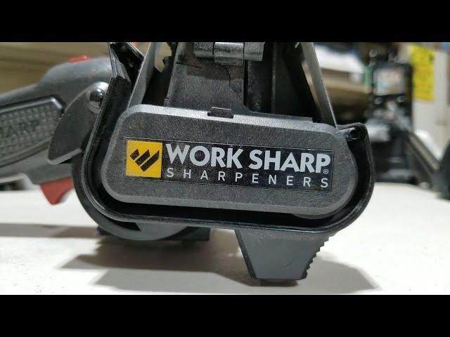 Knife Sharpening With The Work Sharp Knife & Tool Sharpener MK2