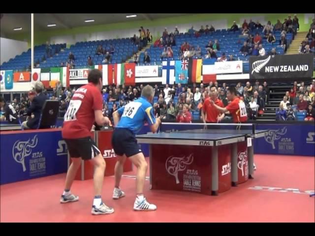 World Veterans Championships table tennis 2014 Double men 40 49