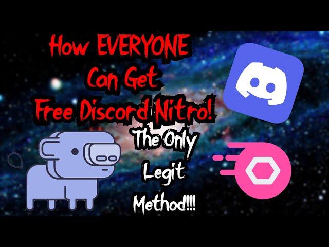 How To Get FREE Discord NITRO in 2024!