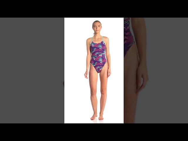 TYR Women's Teramo Cutoutfit One Piece Swimsuit | SwimOutlet.com