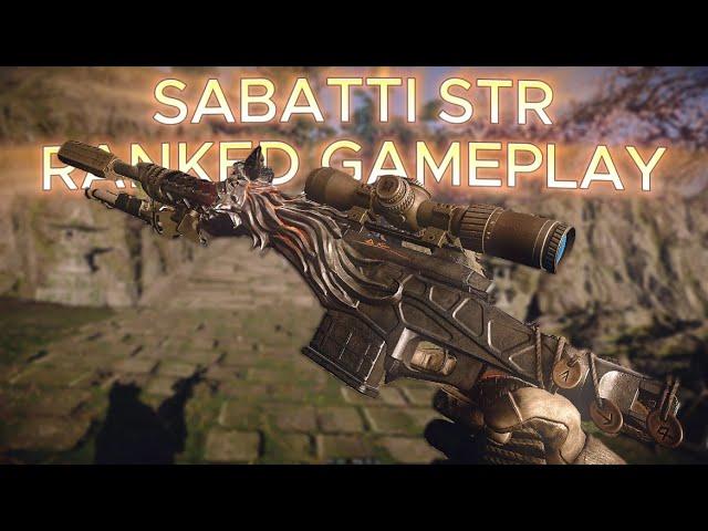 NEW Sniper in Warface | Sabatti STR in Ranked