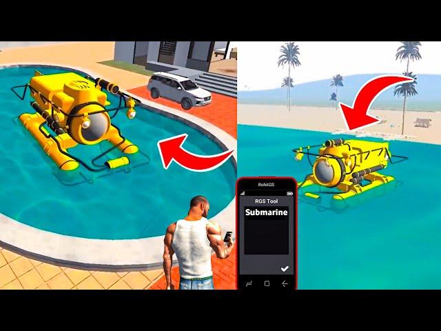 New Update Submarine RGS Tool Cheat Code in Indian bike driving 3d || Indian bike driving 3d