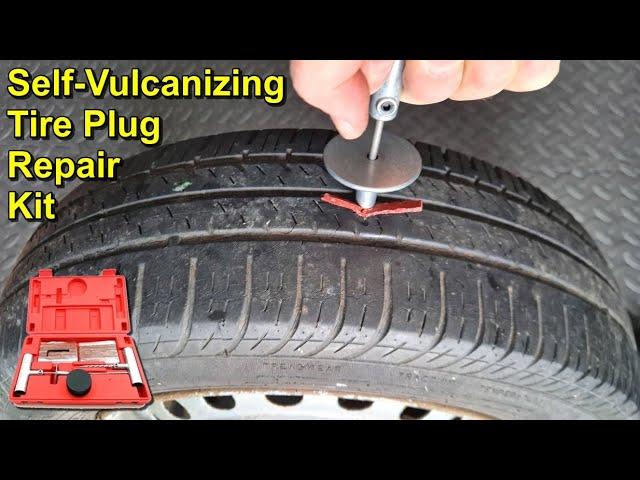 Self-Vulcanizing Tire Plug Repair Kit