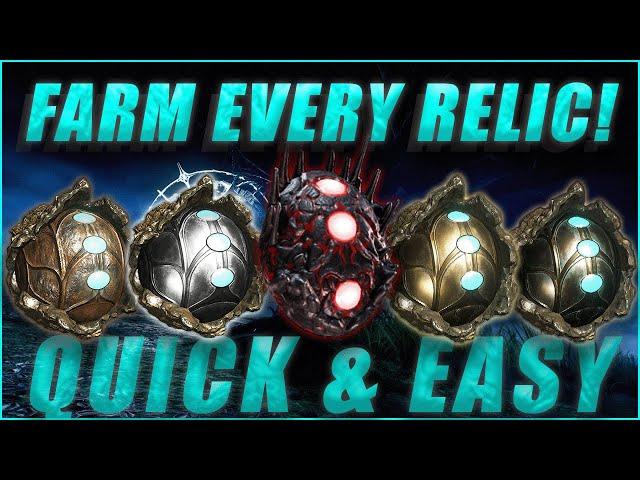 Best Places to Farm EVERY RELIC in Warframe!