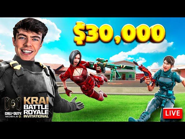 THE $30,000 Mobile Krai Battle Royale Invitational in COD MOBILE...