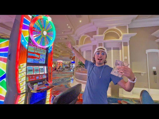 My AMAZING Run On This Wheel Of Fortune Slot Machine!