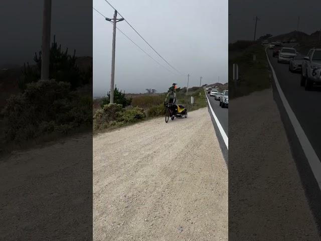 Sexy girl and her bike killing it on PCH. Headed to Big Sur #bike #girl #hot #beautiful #california